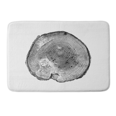 Dan Hobday Art Pine Log Memory Foam Bath Mat