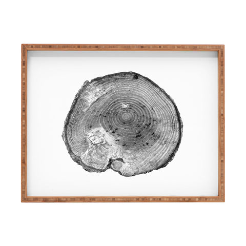 Dan Hobday Art Pine Log Rectangular Tray