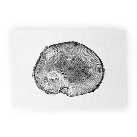 Dan Hobday Art Pine Log Welcome Mat