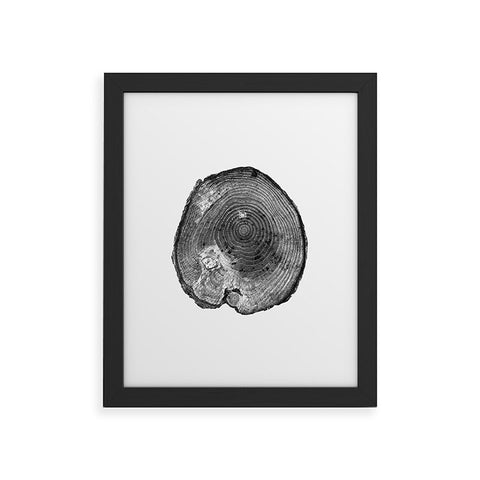 Dan Hobday Art Pine Log Framed Art Print