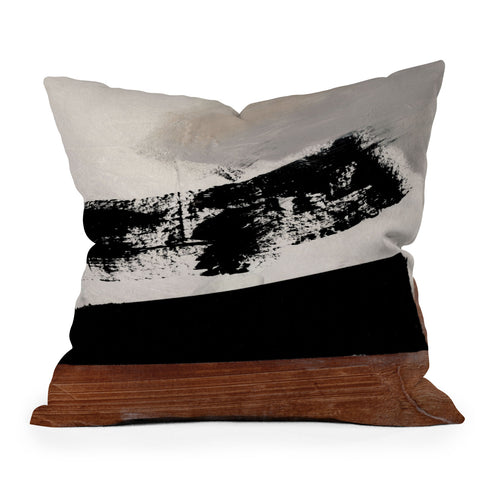 Dan Hobday Art Red Earth Throw Pillow