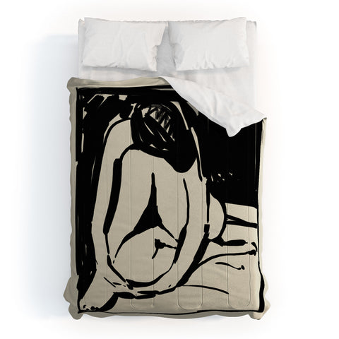 Dan Hobday Art Rest Comforter