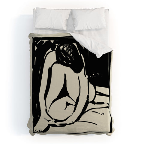 Dan Hobday Art Rest Duvet Cover