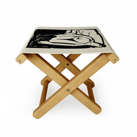 Dan Hobday Art Rest Folding Stool