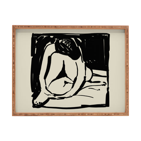 Dan Hobday Art Rest Rectangular Tray