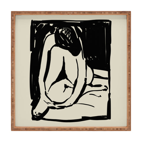 Dan Hobday Art Rest Square Tray