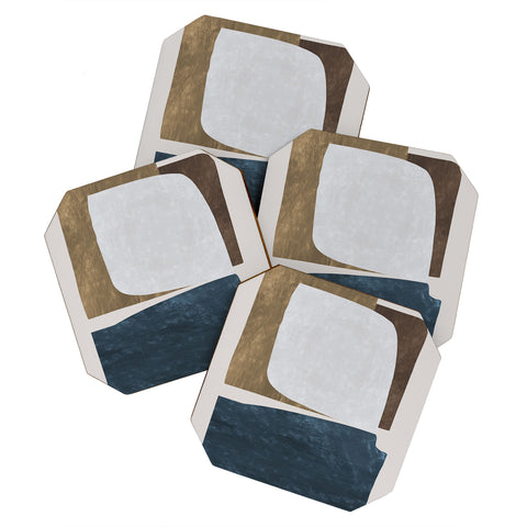 Dan Hobday Art Rule Coaster Set