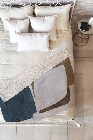 Dan Hobday Art Rule Fleece Throw Blanket