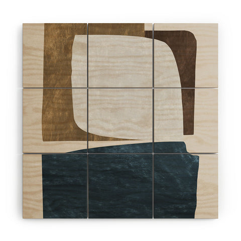 Dan Hobday Art Rule Wood Wall Mural