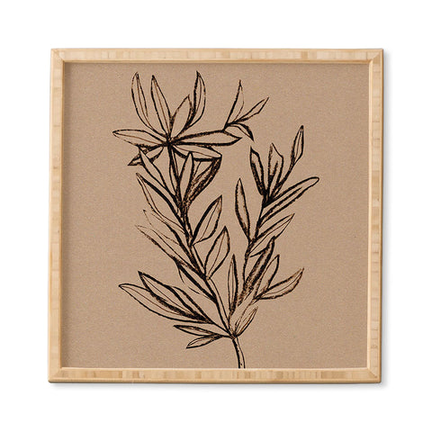 Dan Hobday Art Seedling Framed Wall Art