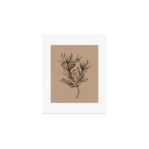 Dan Hobday Art Seedling Art Print