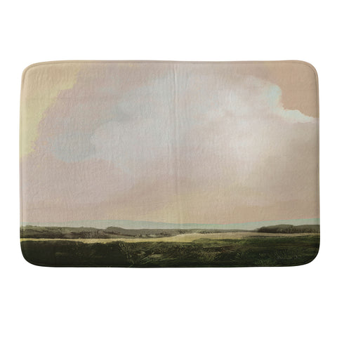 Dan Hobday Art South Farm Memory Foam Bath Mat