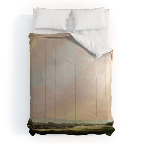 Dan Hobday Art South Farm Comforter