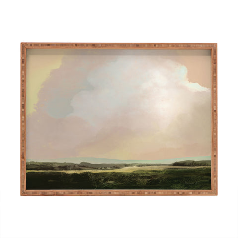 Dan Hobday Art South Farm Rectangular Tray