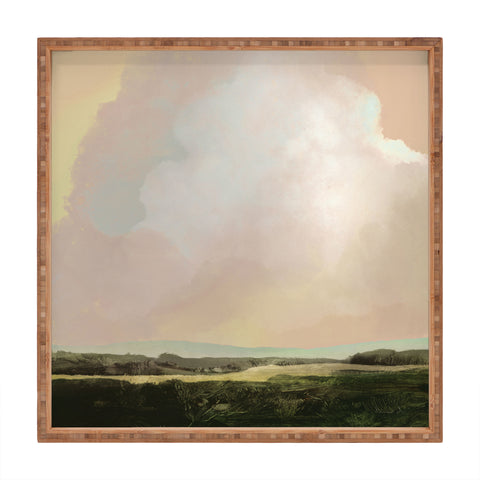 Dan Hobday Art South Farm Square Tray