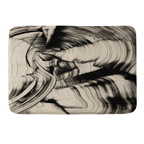 Dan Hobday Art Swirl I Memory Foam Bath Mat