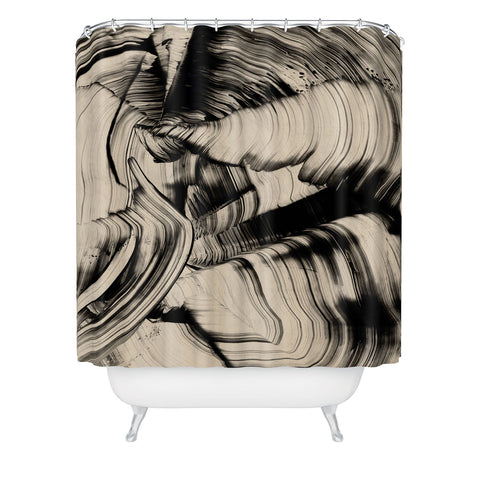 Dan Hobday Art Swirl I Shower Curtain