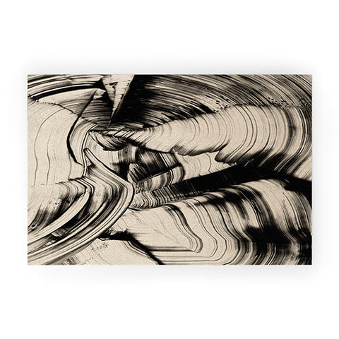 Dan Hobday Art Swirl I Welcome Mat