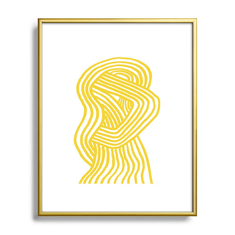 Dan Hobday Art Track Metal Framed Art Print