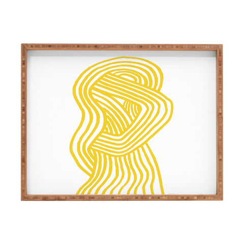 Dan Hobday Art Track Rectangular Tray