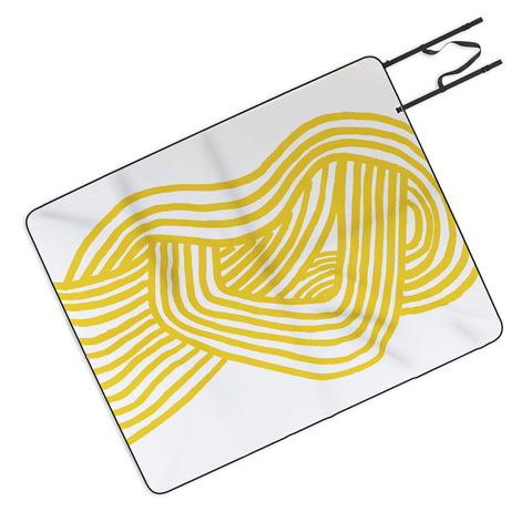 Dan Hobday Art Track Outdoor Blanket