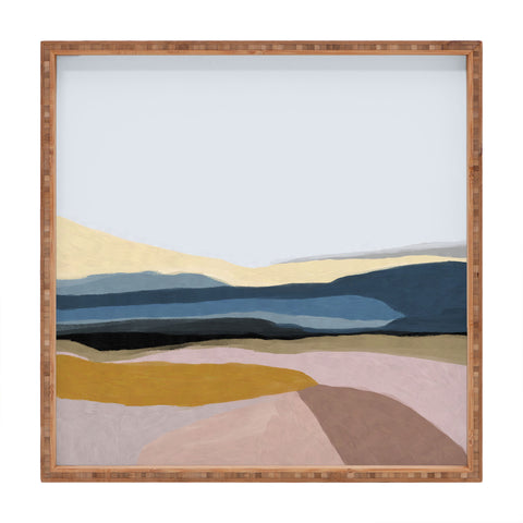 Dan Hobday Art Valley Square Tray