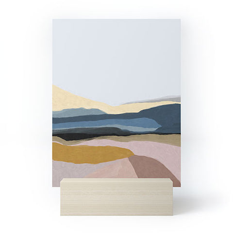 Dan Hobday Art Valley Mini Art Print