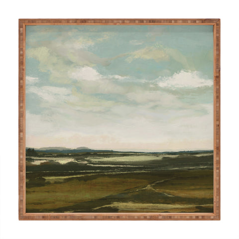 Dan Hobday Art Valley View Square Tray