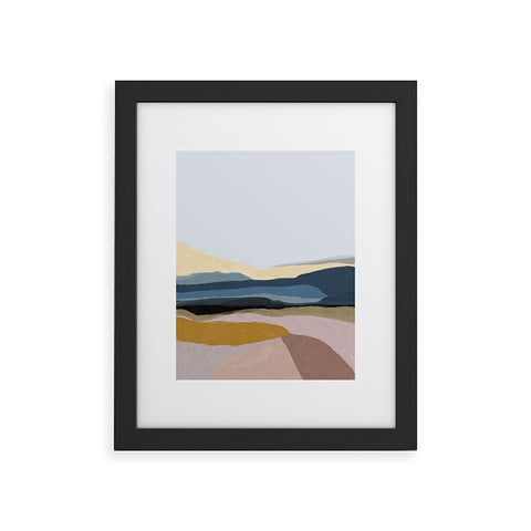 Dan Hobday Art Valley Framed Art Print