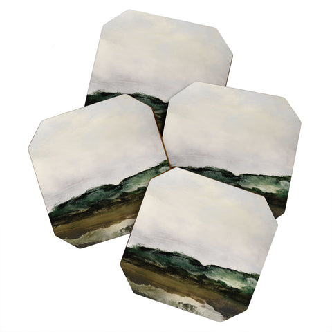 Dan Hobday Art Verte 1 Coaster Set