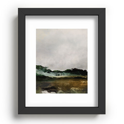 Dan Hobday Art Verte 2 Recessed Framing Rectangle