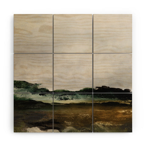 Dan Hobday Art Verte 2 Wood Wall Mural