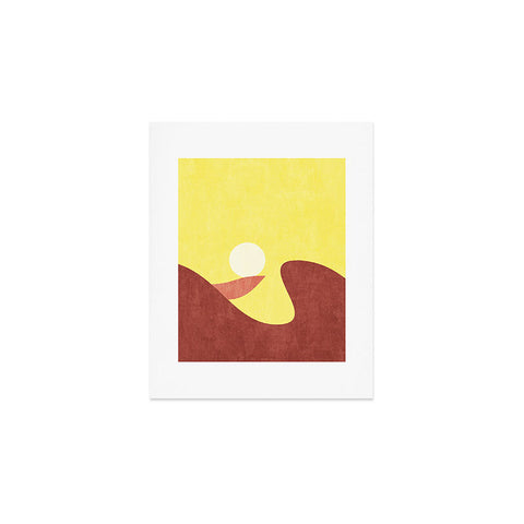 Daniel Coulmann LANDSHAPES Desert Sunset Art Print