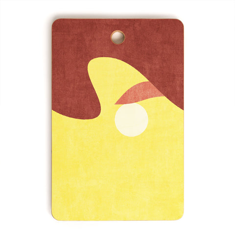 Daniel Coulmann LANDSHAPES Desert Sunset Cutting Board Rectangle