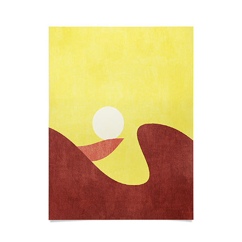 Daniel Coulmann LANDSHAPES Desert Sunset Poster