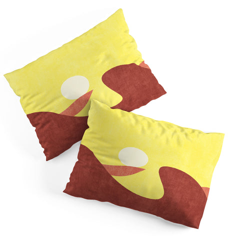 Daniel Coulmann LANDSHAPES Desert Sunset Pillow Shams