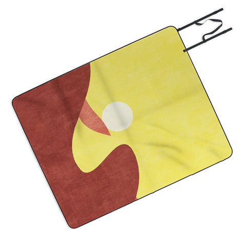 Daniel Coulmann LANDSHAPES Desert Sunset Picnic Blanket