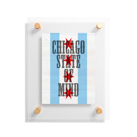 DarkIslandCity Chicago State Of Mind Floating Acrylic Print