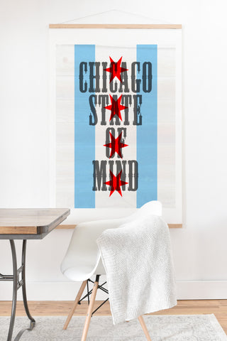DarkIslandCity Chicago State Of Mind Art Print And Hanger