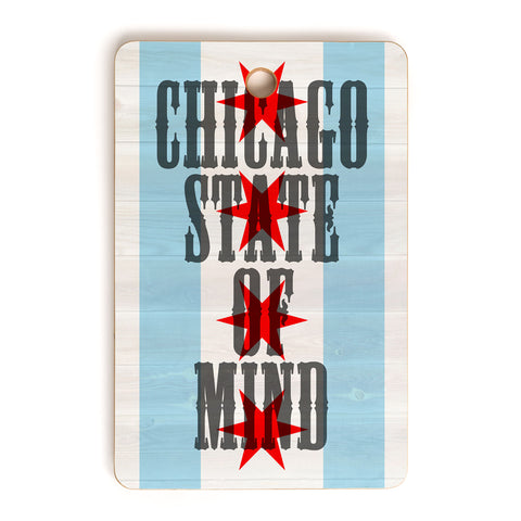 DarkIslandCity Chicago State Of Mind Cutting Board Rectangle