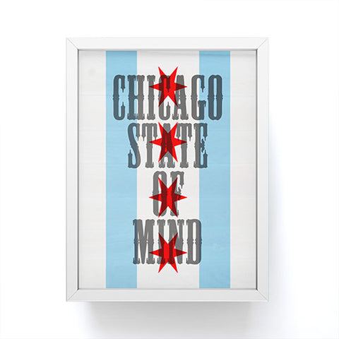 DarkIslandCity Chicago State Of Mind Framed Mini Art Print