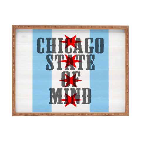 DarkIslandCity Chicago State Of Mind Rectangular Tray