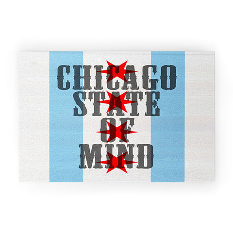 DarkIslandCity Chicago State Of Mind Welcome Mat