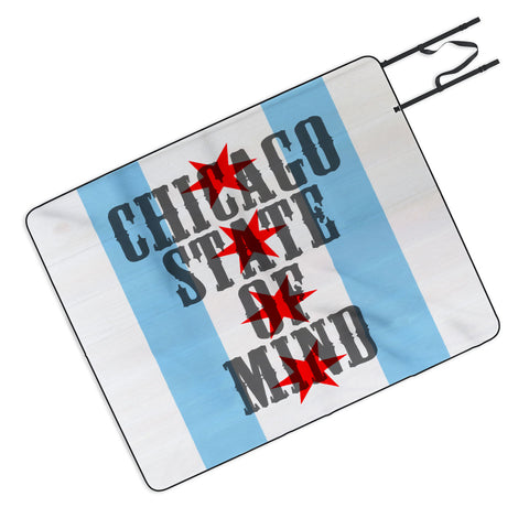DarkIslandCity Chicago State Of Mind Picnic Blanket