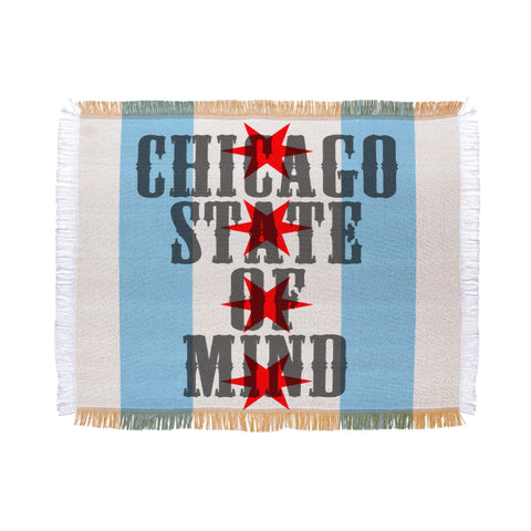 DarkIslandCity Chicago State Of Mind Throw Blanket