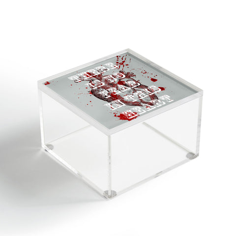 DarkIslandCity No Fear In This Heart Acrylic Box