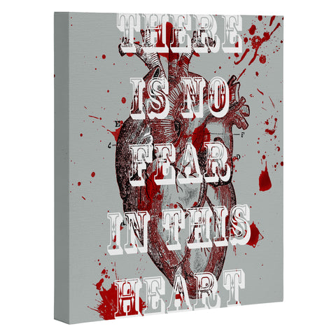 DarkIslandCity No Fear In This Heart Art Canvas