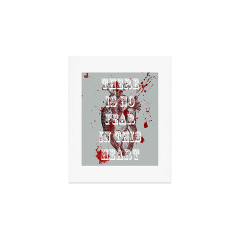 DarkIslandCity No Fear In This Heart Art Print