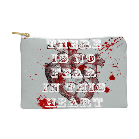 DarkIslandCity No Fear In This Heart Pouch