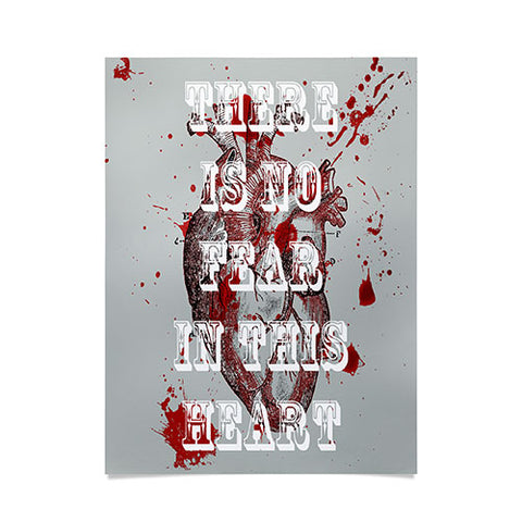 DarkIslandCity No Fear In This Heart Poster